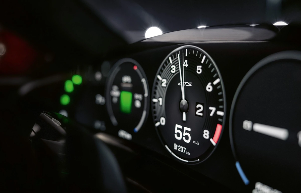 2027 Porsche Taycan with Simulated Gearshifts